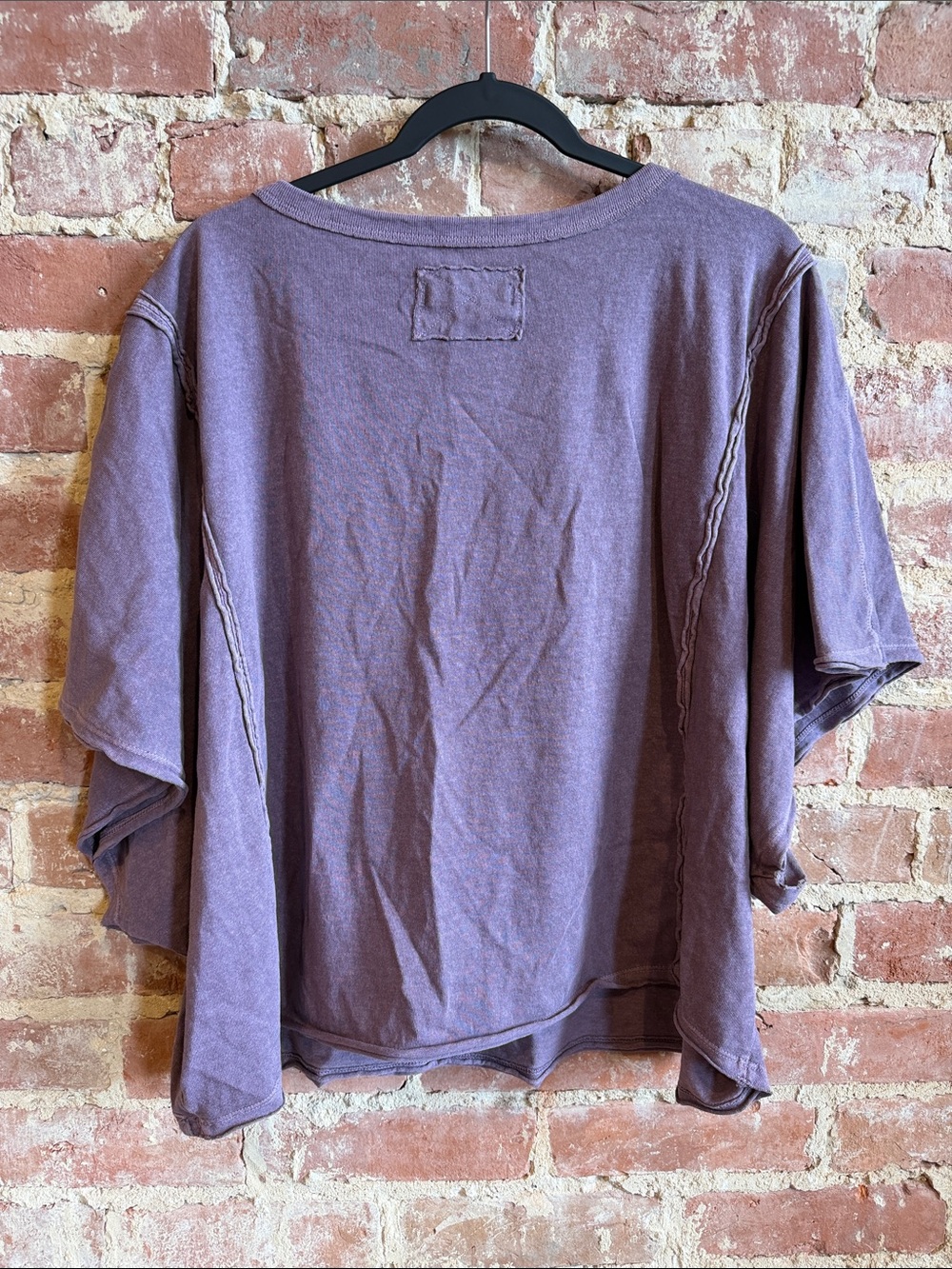 Free People plum slate batwing tee - Picture 5 of 9